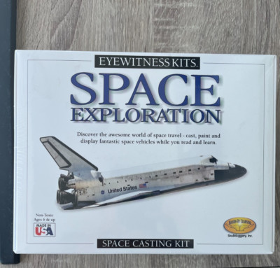 Space Exploration - Eyewitness Kits -Space Casting Kit - Shuttle- Factory Sealed