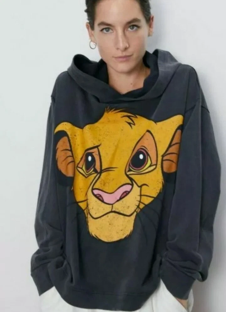Zara lion king sweatshirt cheap