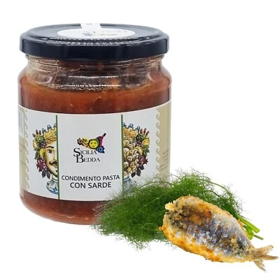 SICILIA BEDDA CONDIMENTO PASTA CON LE SARDE 280GR