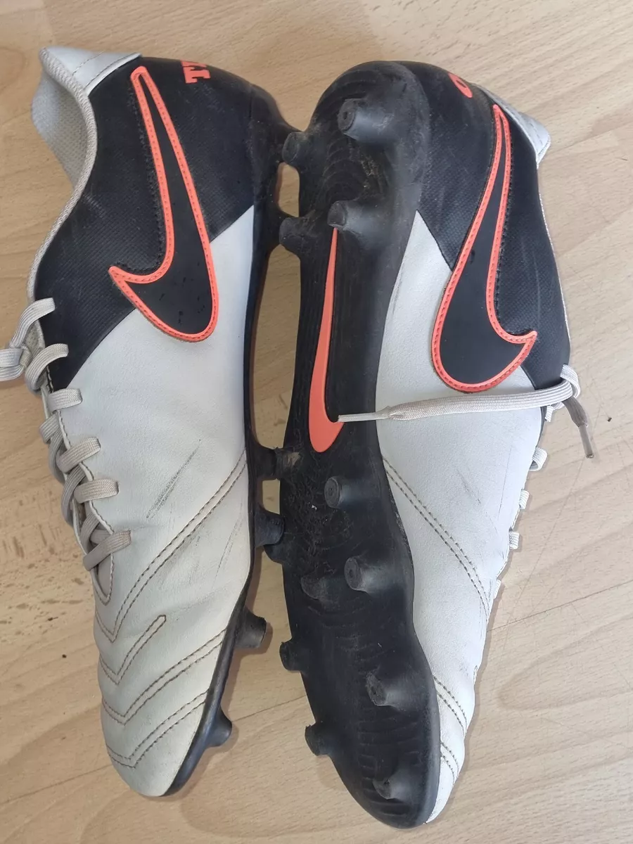 Nike tiempo gris naranja cheap