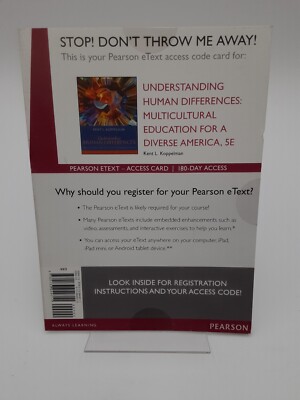Understanding Human Differences Multicultural Education for a Diverse America 5e