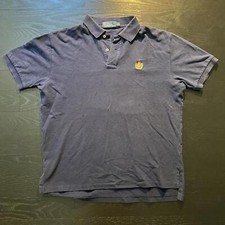 Vintage Polo Ralph Lauren Navy Crest Polo Shirt