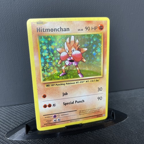 Hitmonchan Holo Rare Evolutions 62/108 LP Pokemon Card - Picture 3 of 6