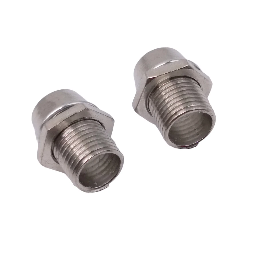 US Stock 50pcs 5mm Chrome Metal LED Bezel Holder Panel Display - Image 2 of 4