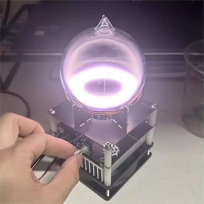Tokamak Ark Reactor Globe Blue white Plasma Toroid Drive Circuit Xenon Gas Ring