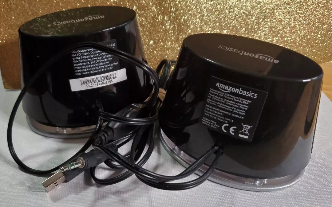 Amazonbasics usb cheap speakers