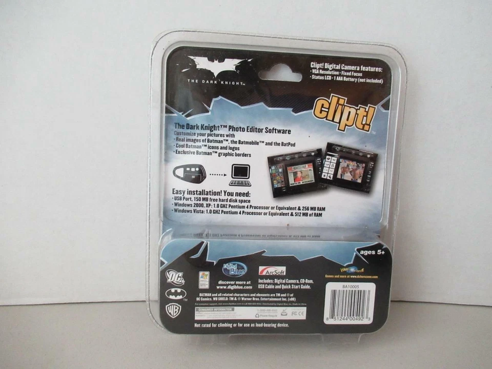 Batman Clipt! Digital Camera - Image 2 of 2