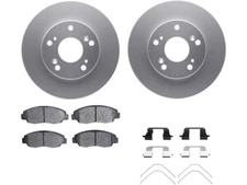 For 2006-2011 Honda Civic Brake Pad and Rotor Kit Front Dynamic Friction 83965RW
