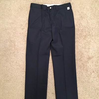 Dickies Pants Mens Size 40 Blue Unfinished Hem Workwear New