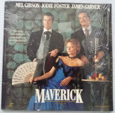 Maverick  US NTSC Laserdisc  2 Disc Widescreen  Mel Gibson