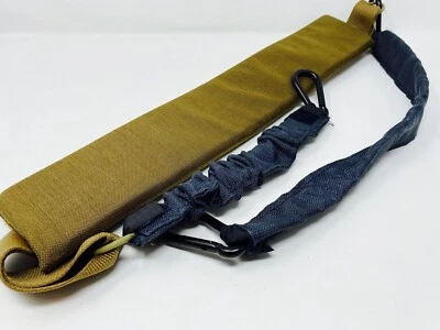 BULLDOG USMC Coyote Brown heavy duty padded rifle sling tactical adjustable 2 point new
