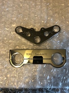 Yamaha Ysr50 Ysr80 Team Calamari Racing Upper Lower Triple Clamp Set Chrome Ebay Yamaha Ysr50 Ysr80 Team Calamari Racing Upper Lower Triple Clamp Set Chrome Ebay