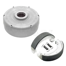 Rear Brake Drum w/Shoes Kit for Honda 43620-HM8-000 06430-HM8-A10 06430-HM8-A00