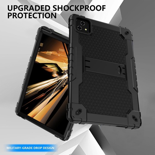 For T-Mobile Revvl Tab 5G Heavy Duty Case Built Strap Kickstand,Screen Protector - Picture 7 of 45