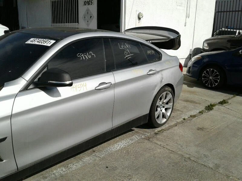 Rear Bumper 4 Door Gran Coupe With Park Assist Fits 15-16 BMW 435i 101084 - Image 2 of 4