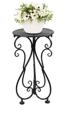 NAKUPE Metal Plant Stand, Heavy Duty Flower Pot Stand 17" Tall, Single Plante...