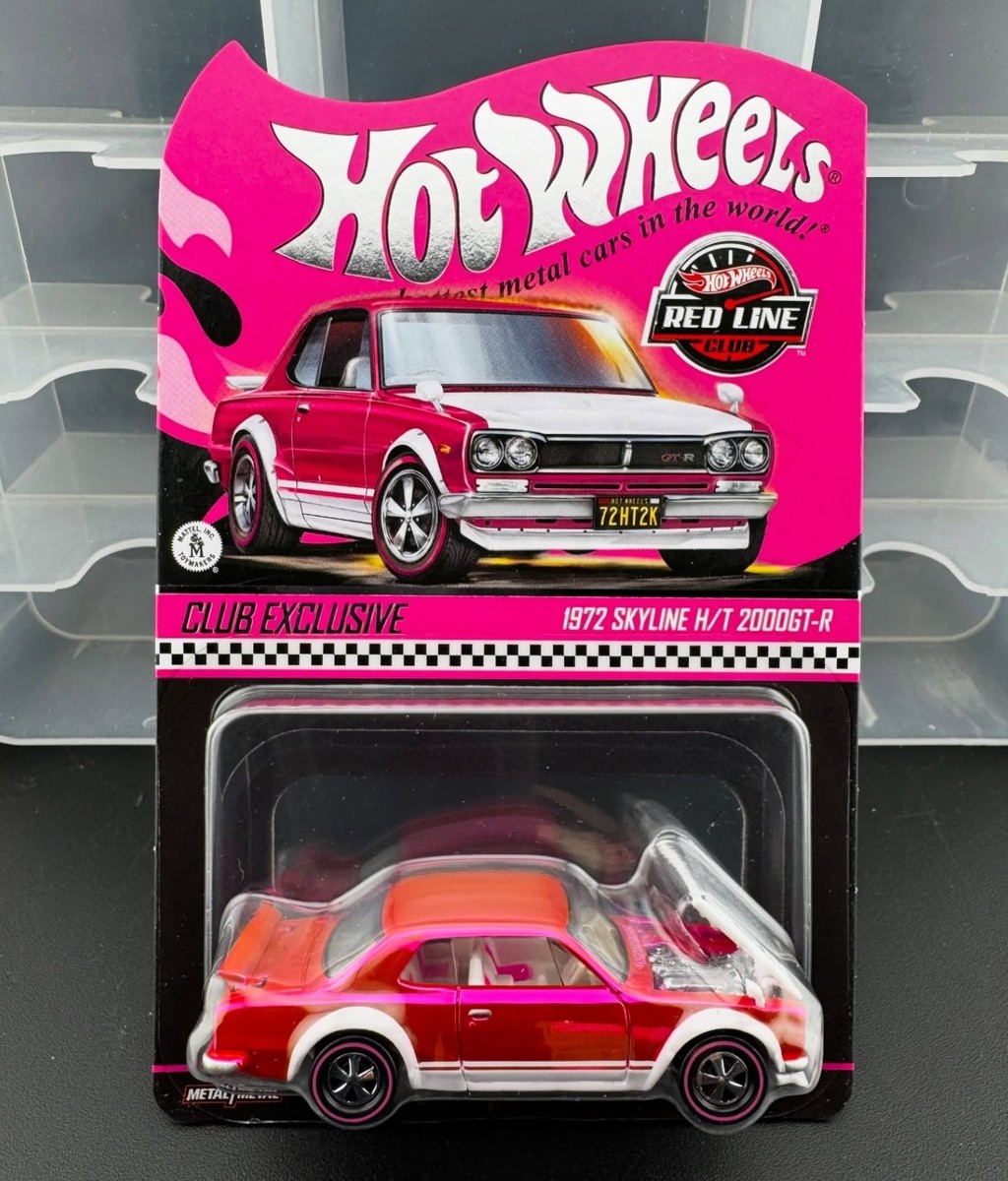 Hot Wheels RLC Exclusive 1972 Skyline H/T 2000GT-R Pink