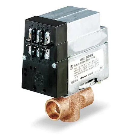 White-Rodgers 13 11 103S1 Motorized Zone Valve, 5-5/8X4-5/8X2-5/8