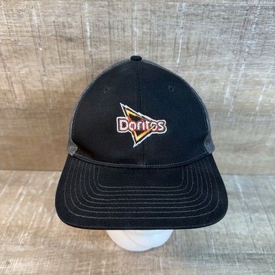 Doritos Embroidered Logo Promo Adjustable SnapBack Dad Hat Ball Cap Mesh Black