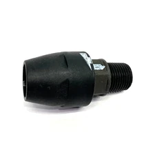 Airnet 2811 1018 80 Aluminum Nipple Pipe Socket NPT Male D20 x 1/2"