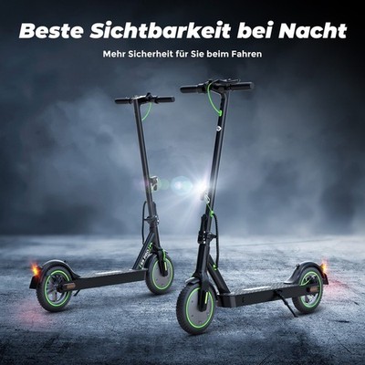 Isinwheel S9 Pro E-Scooter Mit Straßenzulassung (ABE), klappbar, 20km/h