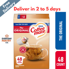 Nestle Coffee Mate, The Original Liquid Coffee Creamer Singles,9 fl oz, 48 Count