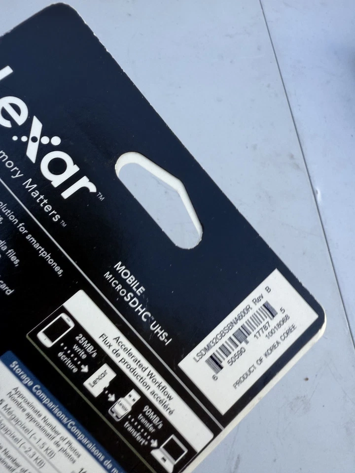 Lexar High Performance 32 GB Class 10/UHS-I (U1) microSDHC X19 - Image 3 of 3