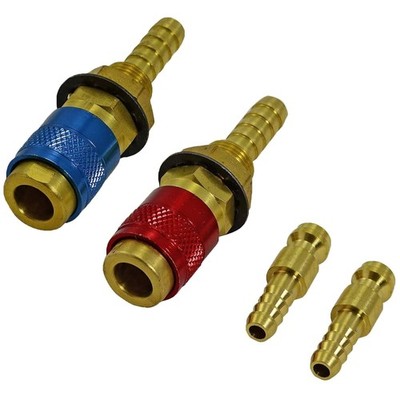 Water-Cooled Quick Connector Fitting for TIG Torch