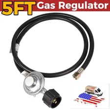 5Ft Propane Regulator Hose 3/8" Female Flare fits Type1 QCC1 Outdoor Gas Stove