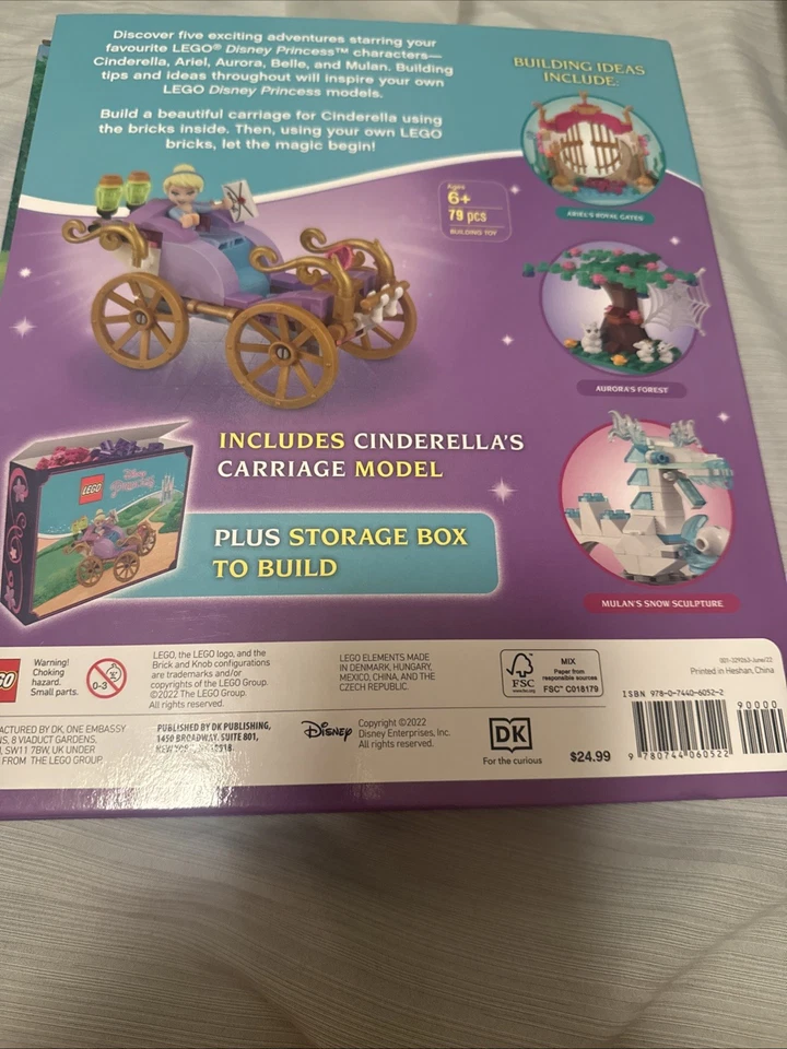 LEGO Disney Princess: Build Your Own Adventure Kit Brand New Sealed Box - Image 3 of 4