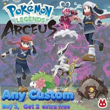 Any Pokémon Shiny or Non shiny🔥Alpha🔥Custom 🔥Pokémon Legends Arceus🔥