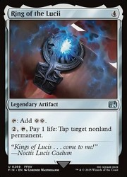 Ring of the Lucii 269/781 Final Fantasy Uncommon Legendary Artifact