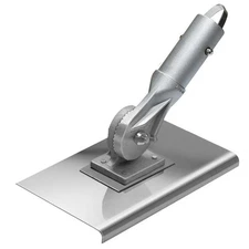 Kraft Tool Concrete Edger Walking 10" x 6" x 3/8" Radius w/Button Handle Bracket
