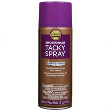 Aleene's Repositionable Tacky Glue Spray, All-Purpose, Temporary Bond Adhesiv...