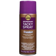 Aleene's Repositionable Tacky Glue Spray, All-Purpose, Temporary Bond Adhesiv...