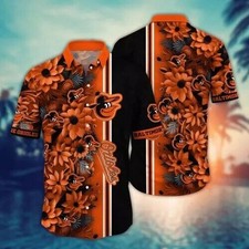 Baltimore Team Orioles Sundown Hawaiian Shirt S 5XL fev 79