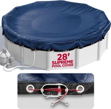 28 Ft round Pool Cover for above Ground Pools, above Ground Pool Cover, Swimming