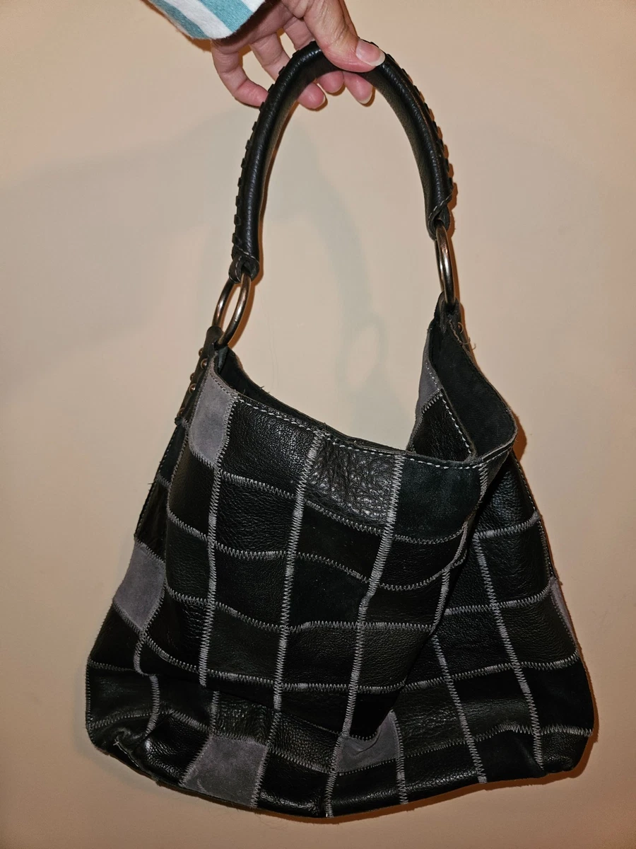 Lucky Patchwork Bag - Etsy レザーパッチ トートバッグ◇LUX PATCH
