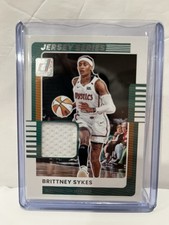2025 Panini Donruss Brittney Sykes Jersey Patch Series #15 Mystics