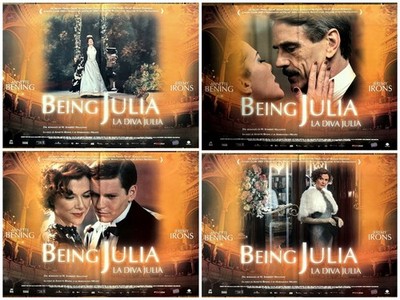 FOTOBUSTA SET COMPLETO MANIFESTO POSTER CINEMA LA DIVA JULIA SZABO BENING FILM