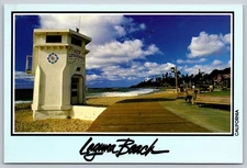 Postcard California Laguna Beach Boardwalk 56R