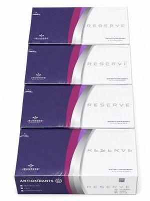 Jeunesse Reserve Resveratrol Antioxidants Supplement -30 Gel Packets (4*BOX)