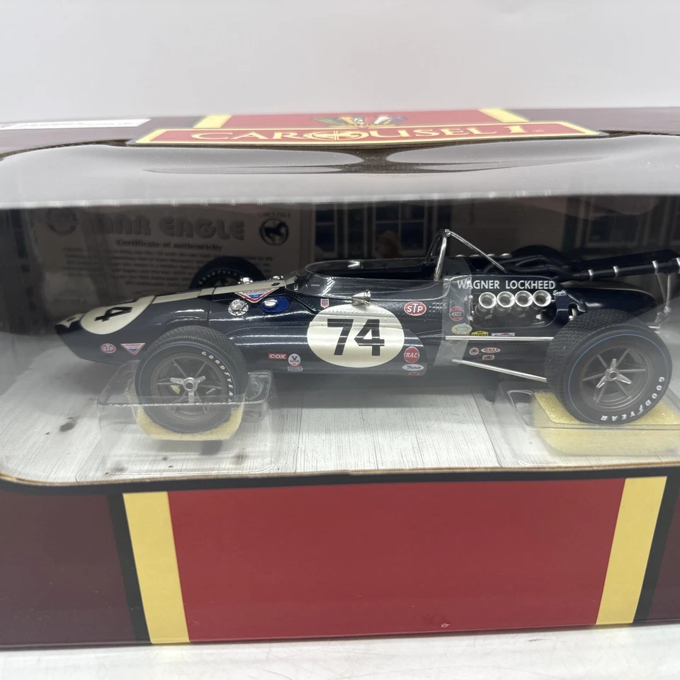 1/18 Carousel 1967 Dan Gurney AAR Wagener Eagle Indy 500 4761 RARE - Image 2 of 4