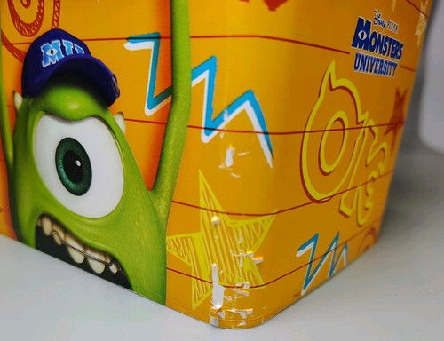 RARE Huggies Baby Diaper Wipes Container Tub Disney Monsters Inc Sulley READ HTF - Picture 6 of 12