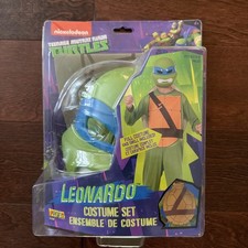 Nickelodeon Teenage Mutant Ninja Turtles Leonardo Costume with Shell Set 8-10