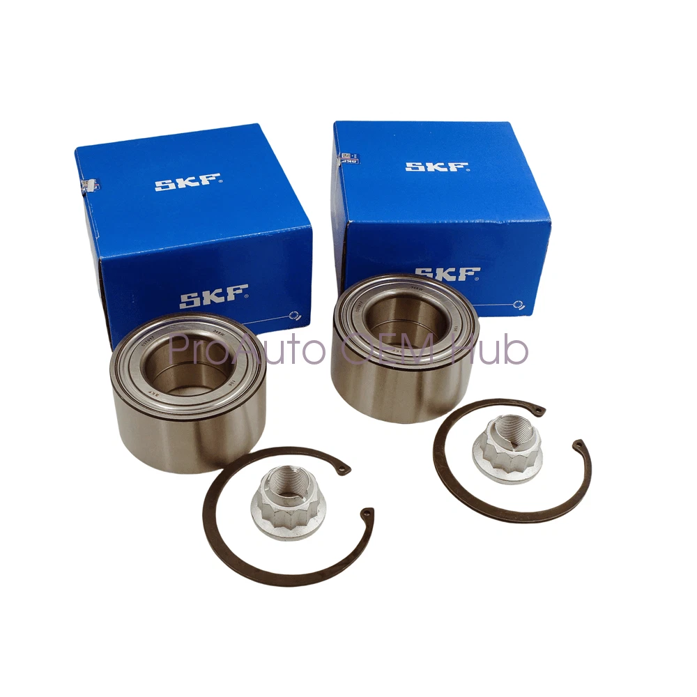 Juego De 2 Cubos De Rueda Con Rodamientos Delanteros Izquierdo Y Derecho Para Audi A4, VW Passat, Seat Y Skoda – 5 Pernos