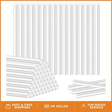 High-Quality 50 Pack Hot Melt Glue Sticks - Fast Drying, Clear, Safe for DIY 0.14 per stick