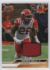 2024 Upper Deck CFL Jersey Dedrick Mills #76 1lm9
