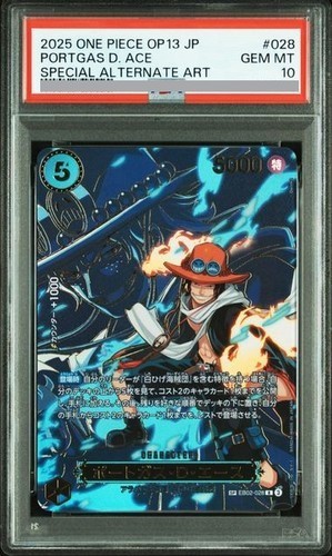 2025 PSA 10 Portgas D. Ace SP EB02-028 Carrying on His Will ONE