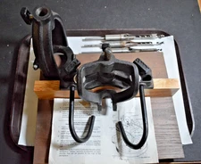 AMT Wood Mortising Drill Press Attachment Kit 3 Mortising Chisels Bits